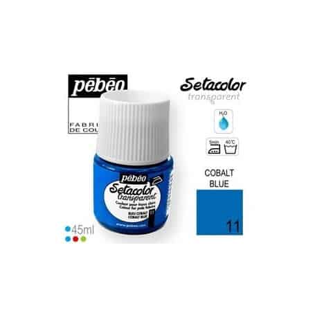 Setacolor Tejidos claros 11 Azul cobalto 45 ml