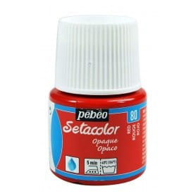 Setacolor Opaco 80 Rojo 45 ml