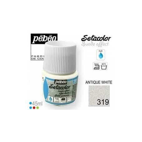 Setacolor efecto ante 319 Blanco antiguo 45 ml