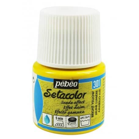 Setacolor efecto ante 301 Amarillo Luz 45 ml