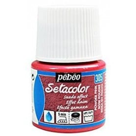 Setacolor efecto ante 305 Rosa polvo 45 ml