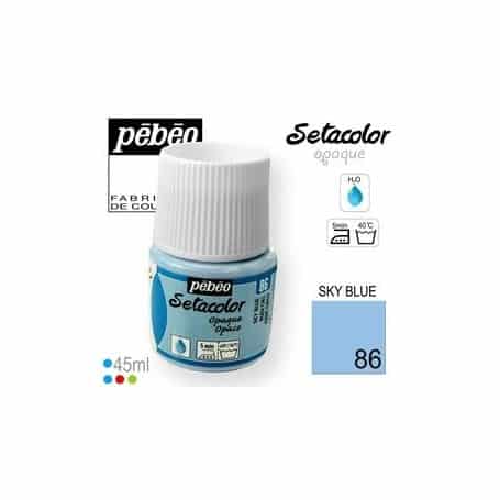 Setacolor Opaco 86 Azul cielo 45 ml