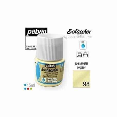 Setacolor Opaco Tornasolado 98 Marfil 45 ml