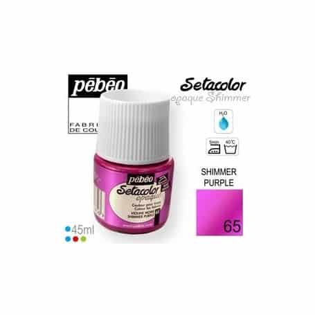 Setacolor tornasolado 65 Violeta 45 ml