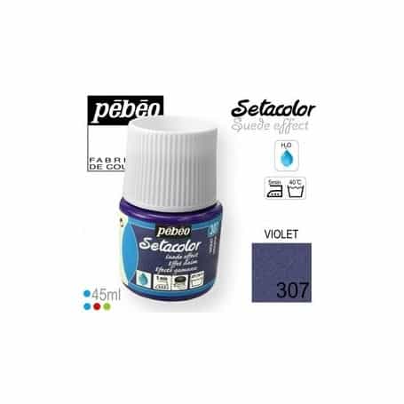 Setacolor efecto ante 307 Violeta 45 ml