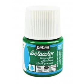 Setacolor efecto ante 312 Verde pradera 45 ml