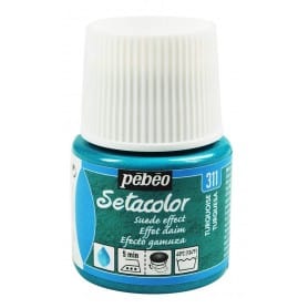 Setacolor efecto ante 311 Turquesa 45 ml