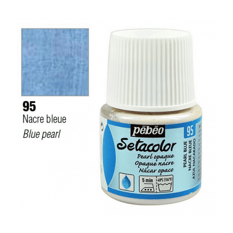 Setacolor Opaco Nacarado 95 Azul 45 ml