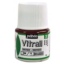 Pintura Transparente Vitrail Blanco 45 ml nº20