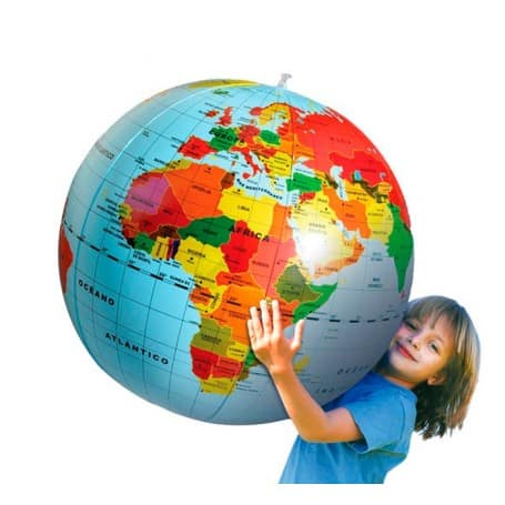 Globo del Mundo Hinchable 50 cm