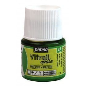 Pintura Opaca Vitrail Verde claro 45 ml nº42