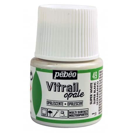 Pintura Opaca Vitrail Super Blanco 45 ml nº49