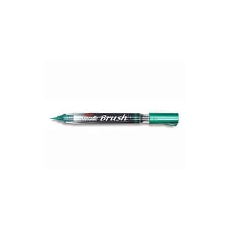 Pentel Brush Metal Verde