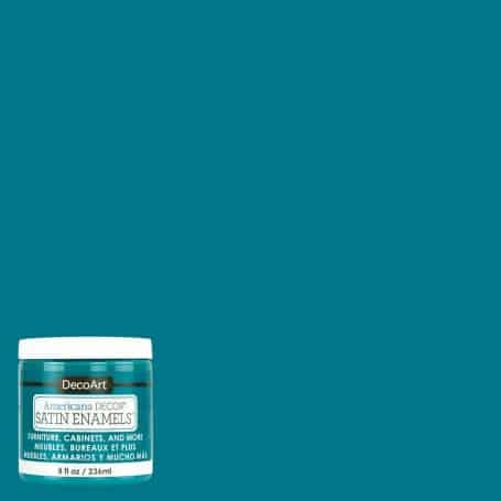 Americana Decor Satin Enamels True Teal 236 ml