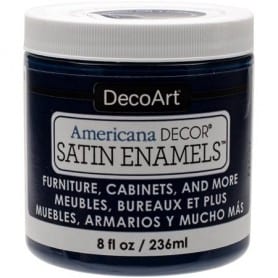 Americana Decor Satin Enamels Dark Denim 236ml