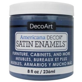 Americana Decor Satin Enamels Steel Blue 236 ml