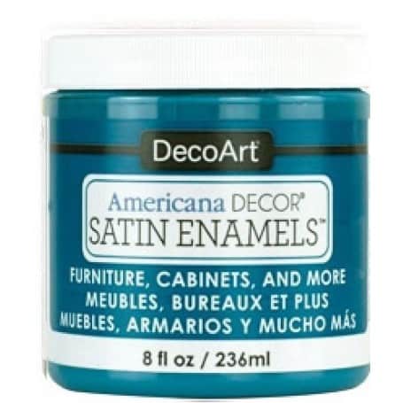 Americana Decor Satin Enamels True Teal 236 ml