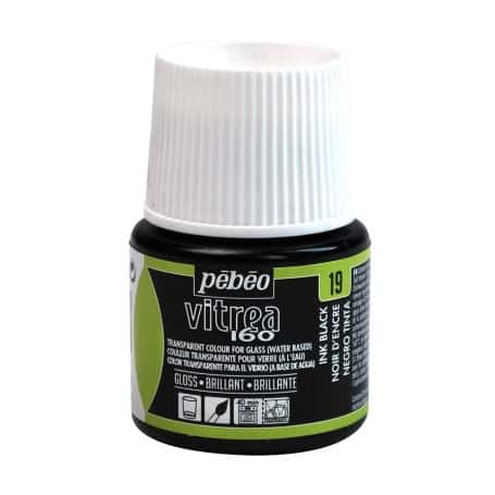 Vitrea 160 brillante Negro Tinta 19