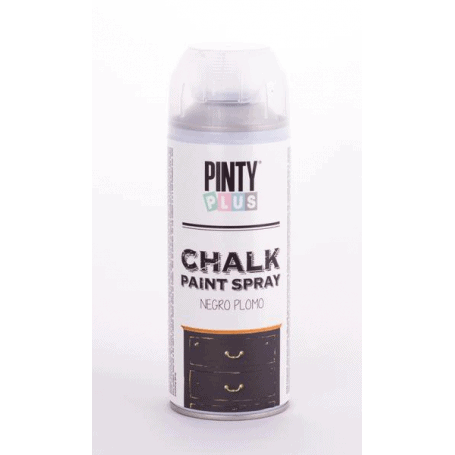 Spray Pintura Chalky Negro plomo