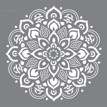 Plantilla Stencil 30,5x 30,5 cm Mandala