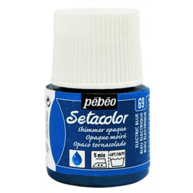 Setacolor tornasolado 69 Azul eléctrico 45 ml