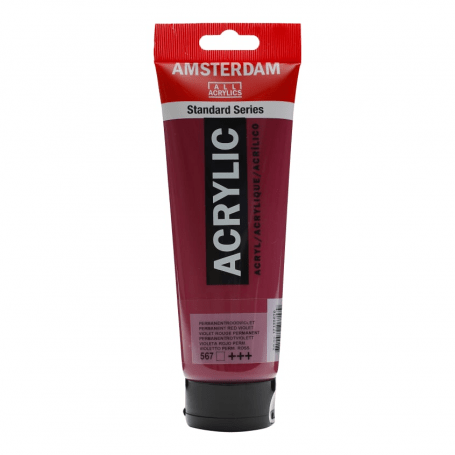 ACRILICO AMSTERDAM 567 250ML VIOL.ROJO PERM