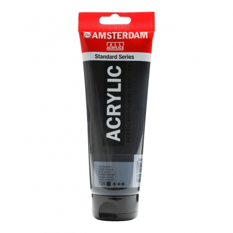 ACRILICO AMSTERDAM 735 250ML NEGRO OXIDO