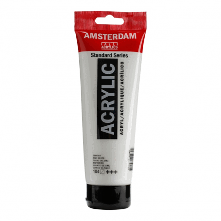 ACRILICO AMSTERDAM 104 250ML BLANCO CINC