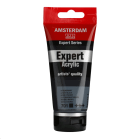 AAC AMSTERDAM ACRYLIC COLOUR Nº701 NEGRO MARFIL 75ML