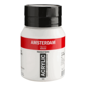 ACRILICO AMSTERDAM 105 500ML BLANCO TITANIO