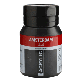 ACRILICO AMSTERDAM 735 500ML NEGRO ÓXIDO