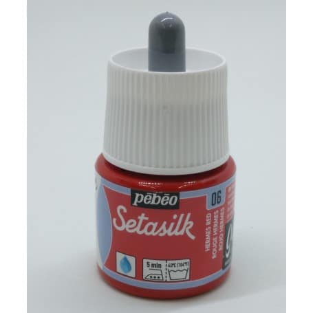 Pintura Seda Setasilk Rojo Hermes 45 ml