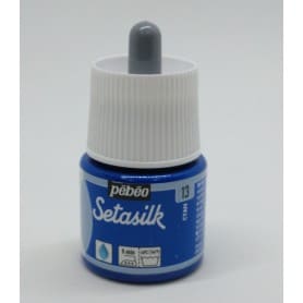 Pintura Seda Setasilk Cyan 45 ml