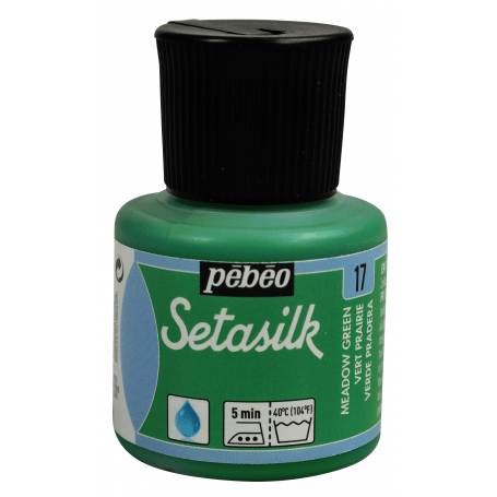 Pintura Seda Setasilk Verde pradera 45 ml