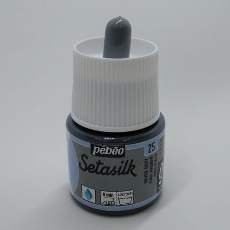 Pintura Seda Setasilk Gris plata 45 ml