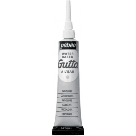 Gutta al agua nacarada plata Tubo 20 ml