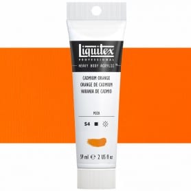 Naranja de Cadmio 150 S4 59 ml Acrílico Liquitex Heavy Body