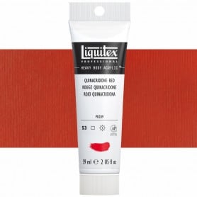 Rojo Quinacridona 112 S3 59 ml Acrílico Liquitex Heavy Body