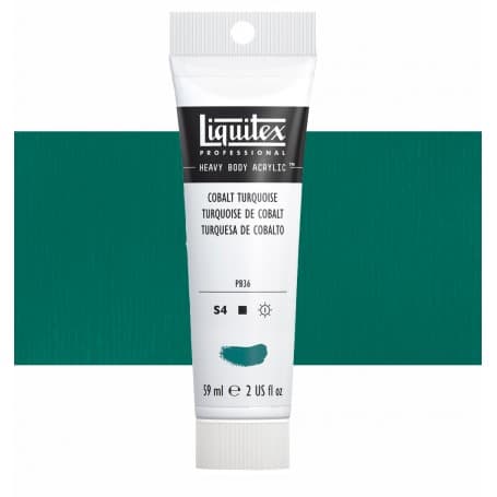 Turquesa Cobalto 169 S4 59 ml Acrílico Liquitex Heavy Body