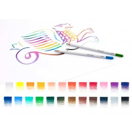 Set 24 Lápices Colores Mina Suave, Winsor & Newton