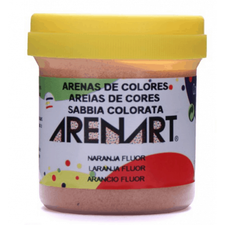 Arena 170g Nº50 Naranja Fluorescente