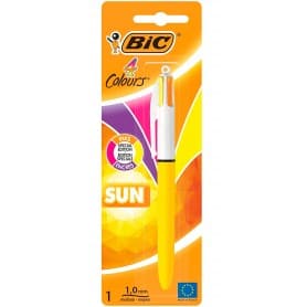 Bolígrafo 4 Colores Special Edition Sun, Bic