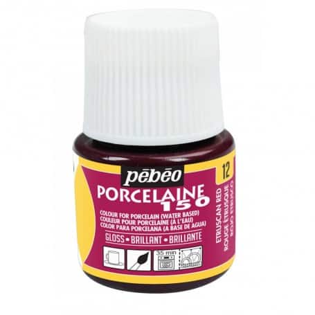 Porcelaine 150 45ml Rojo Etrusco