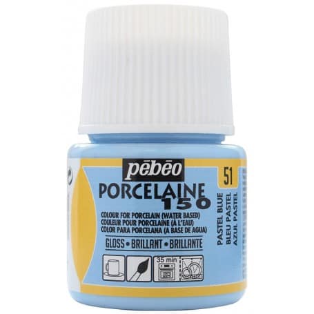 Porcelaine 150 45ml Azul Pastel