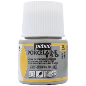 Porcelaine 150 45ml Gris