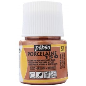 Porcelaine 150 45ml Cobre Rosa