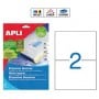 Etiquetas Apli 10919 Medidas 210 x 148 mm