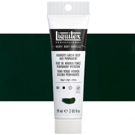 Verde Hooker Oscuro 225 S1A 59 ml Acrílico Liquitex Heavy Body