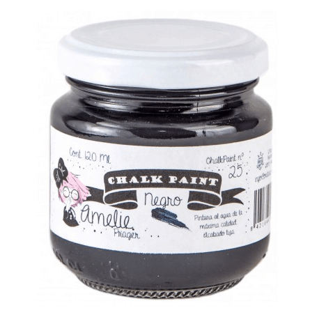 Chalk Paint Amelie 120ml Negro