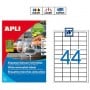 Etiquetas Apli 3054 Removibles 48,5 x 25,4 mm
